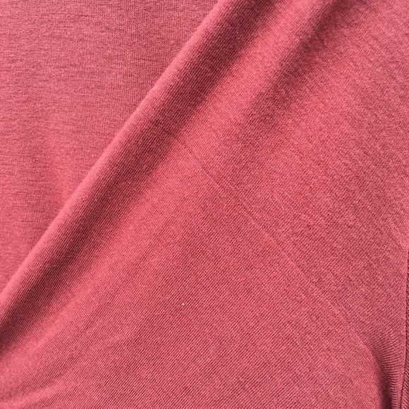 Zenana Dress with Pockets Knit Long Sleeve Rust Large - Picture 6 of 8